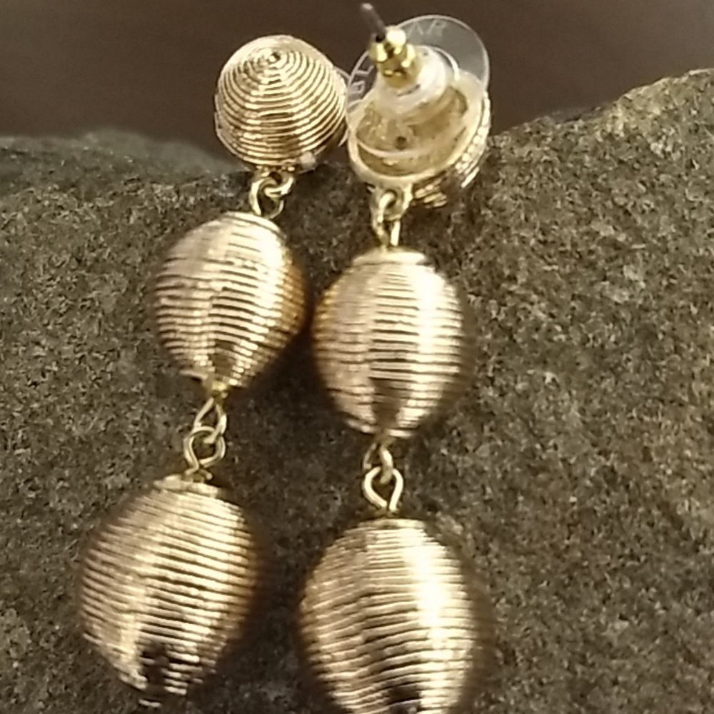 INC Gold Coil Earrings